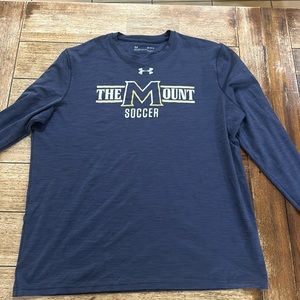 Under Armour Mount St. Mary’s Soccer Long Sleeve - Size M